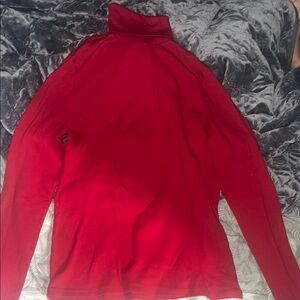 Time and Tru Red Long Sleeve Tee